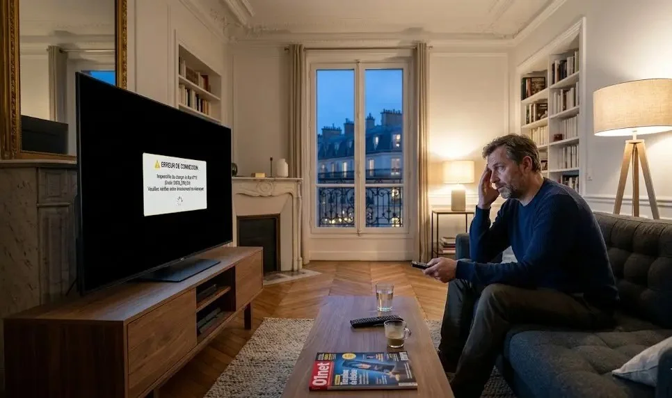 dépanner un téléviseur qui ne lit pas l'IPTV dépanner un téléviseur qui ne lit pas l'IPTV