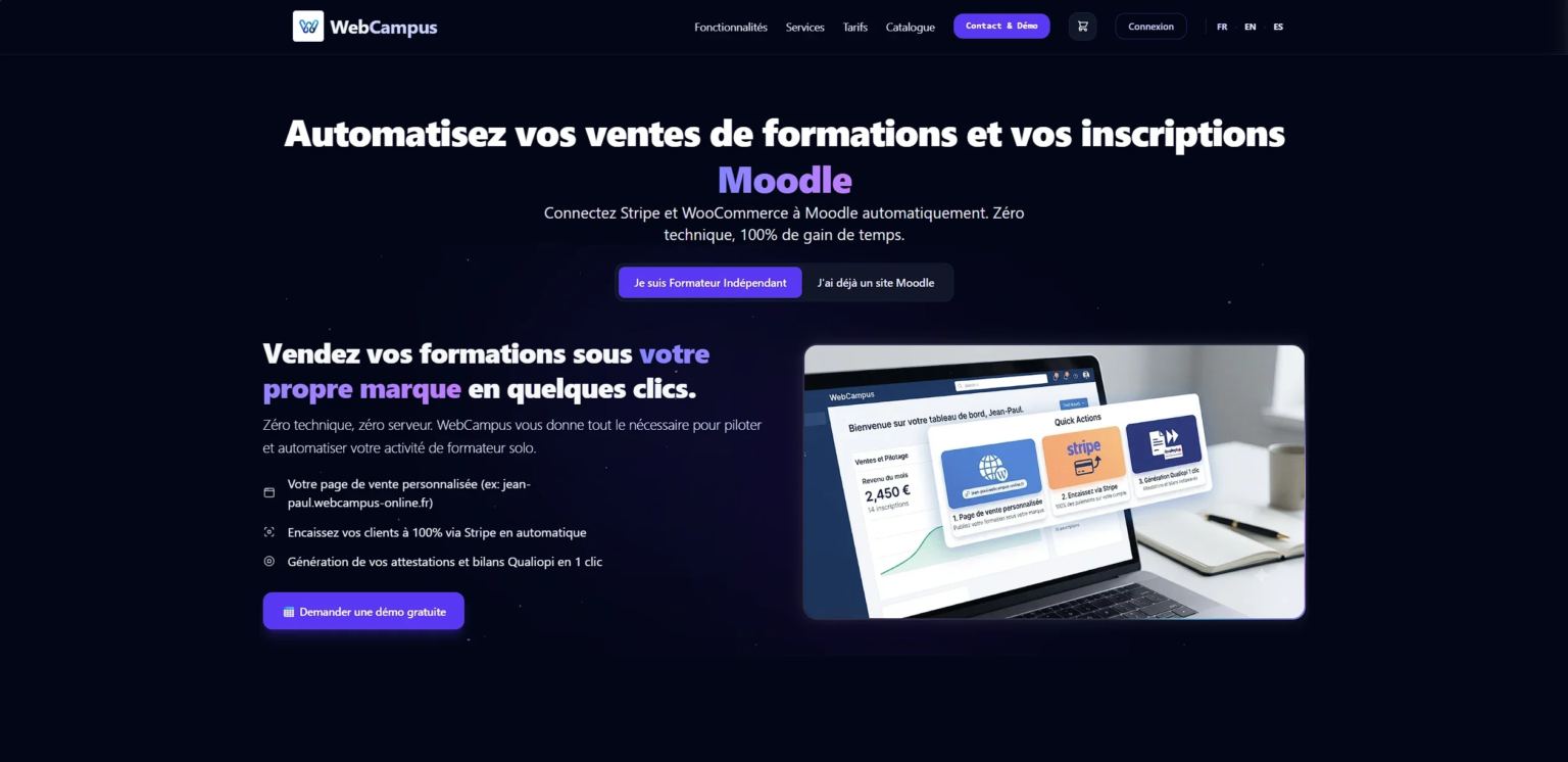formation stratégie digitale webcampus evolution durée