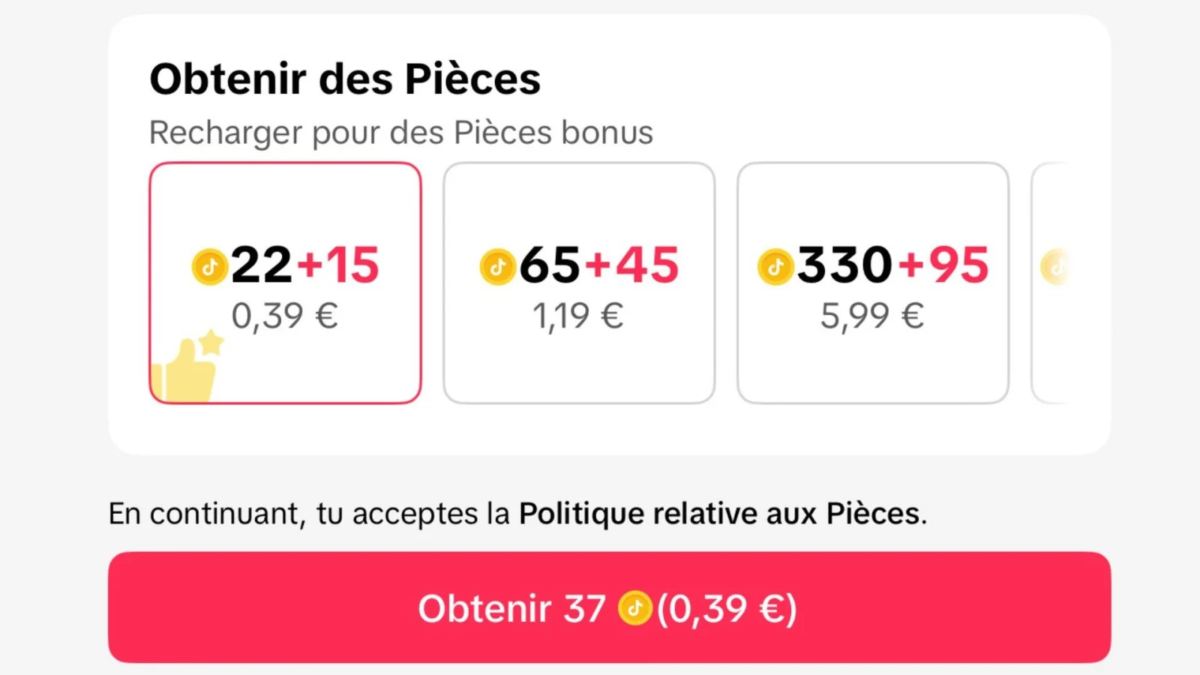 combien paye tiktok pour 1000 vue